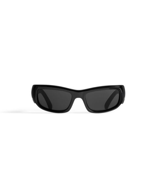 Balenciaga Hamptons rectangle sonnenbrille in Black für Herren