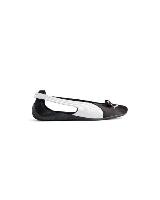 Balenciaga Black Speedcat Ballet Satin