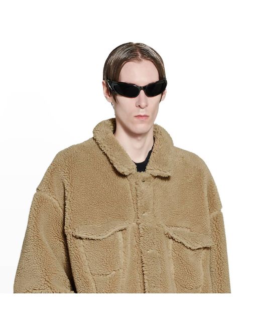 balenciaga jacket mens white