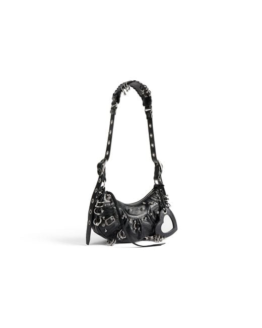 Balenciaga Le Cagole Xs Shoulder Bag With Piercing Black
