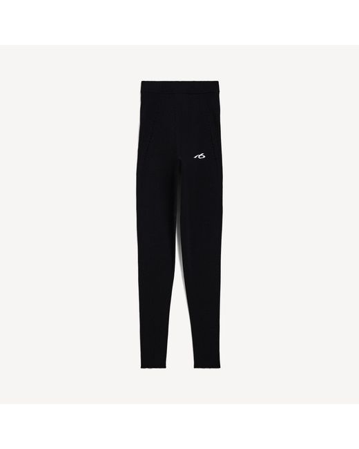 Balenciaga Black Techwear Leggings