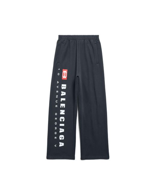 Balenciaga Blue Unity Sport Baggy Sweatpants for men