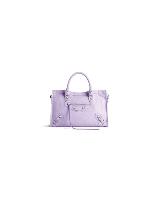 Balenciaga Purple Le City Small Bag