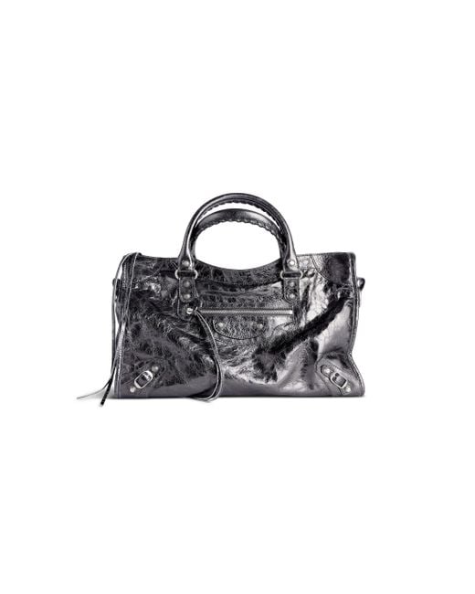Borsa Le City Media di Balenciaga in Black