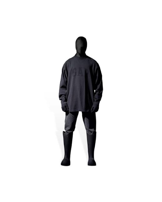 Balenciaga Black Yeezy Gap Engineered By Dove Long Sleeve Tee