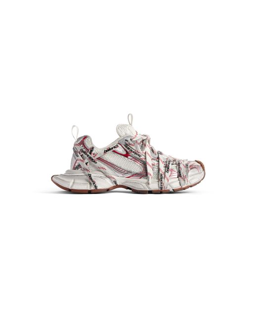 Balenciaga Multicolor 3Xl Extreme Laces Logo Sneaker for men