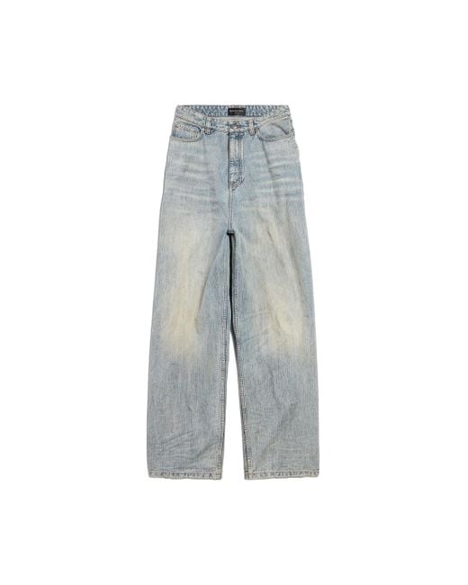 Balenciaga Gray Pull-Up Pants for men
