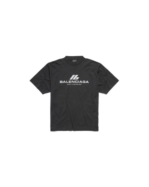 Balenciaga Black Activewear t-shirt medium fit