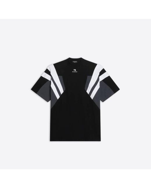 Balenciaga Sporty B Tracksuit T-shirt in Black for Men | Lyst