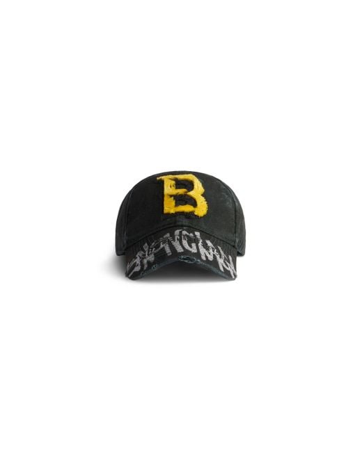 Balenciaga Black Upcycled Cap