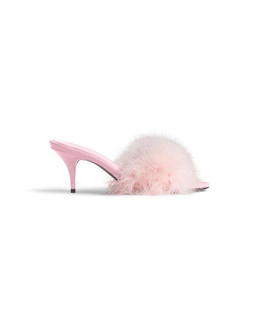Balenciaga Pink Boudoir 70mm Sandal