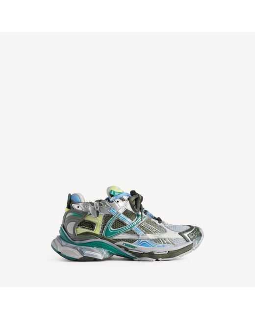 Balenciaga Green Runner Gradient Sneaker for men