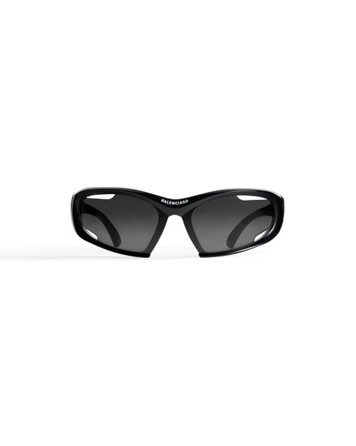 Balenciaga Dynamo rectangle sonnenbrille in Black für Herren