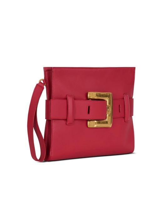 Pochette Anthem di Balmain in Red