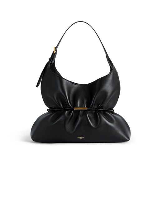 Balmain Black Sphynx Medium Bag