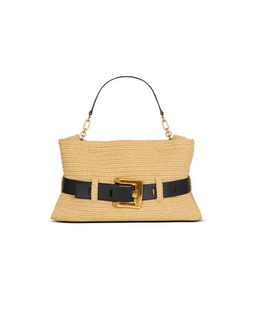 Balmain Metallic Medium Anthem Bag