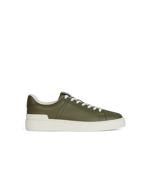 Balmain Green B-Court Trainers for men