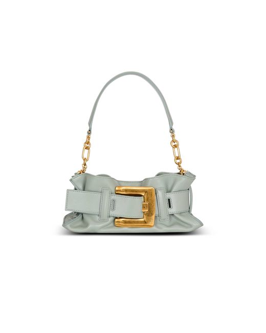 Balmain White Mini Anthem Bag
