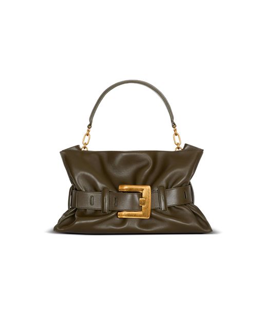 Balmain Metallic Medium Anthem Bag