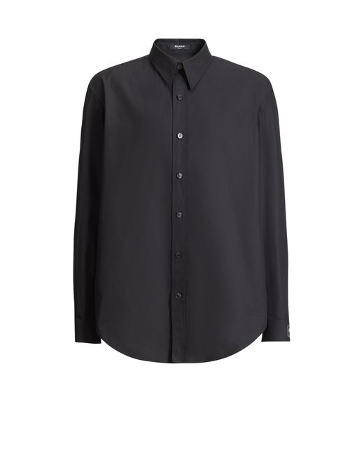 Balmain Blue Paris Shirt for men