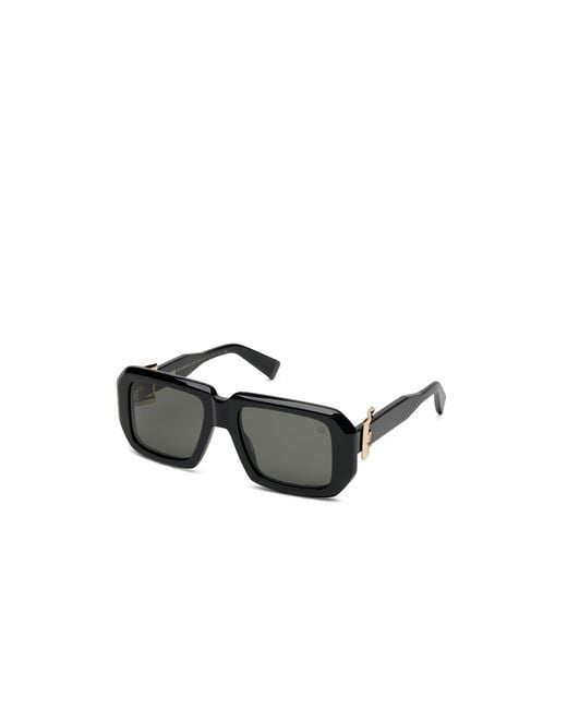 Balmain Black Anthem-Ii Sunglasses