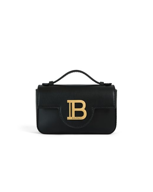 Balmain Black B-Buzz Mini Leather Bag