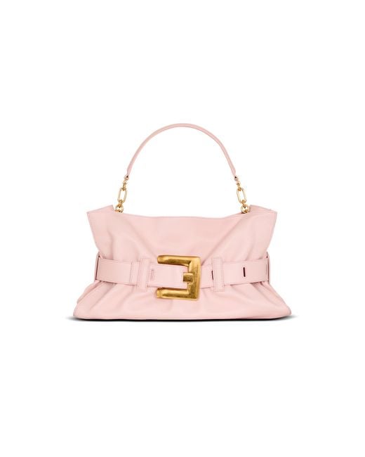 Balmain Pink Medium Anthem Bag