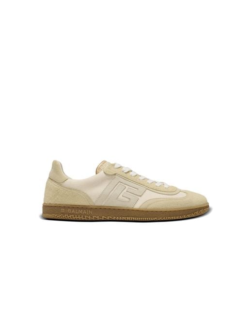 Balmain White Swan Trainers for men