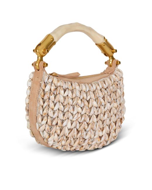 Borsa Ébène Mini di Balmain in White