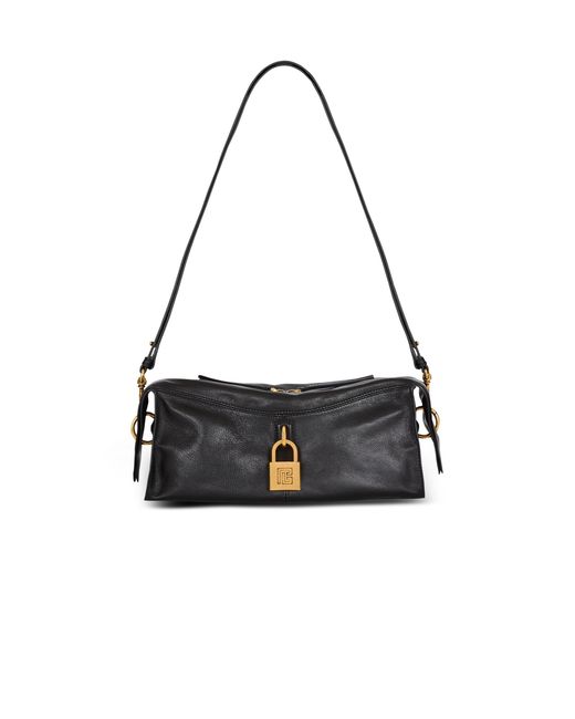 Balmain Black Pulse Shoulder Bag for men