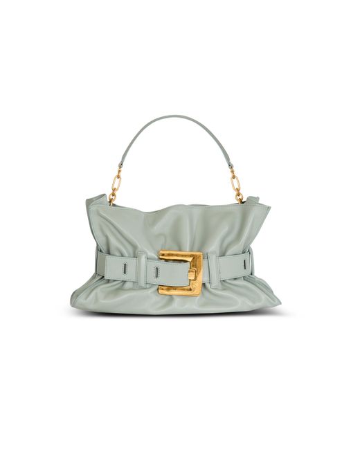 Balmain Green Medium Anthem Bag