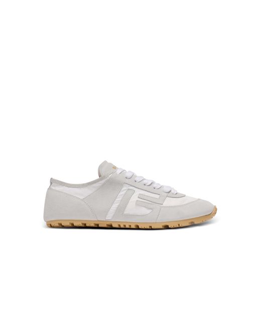 Balmain White Racer 45 Trainers