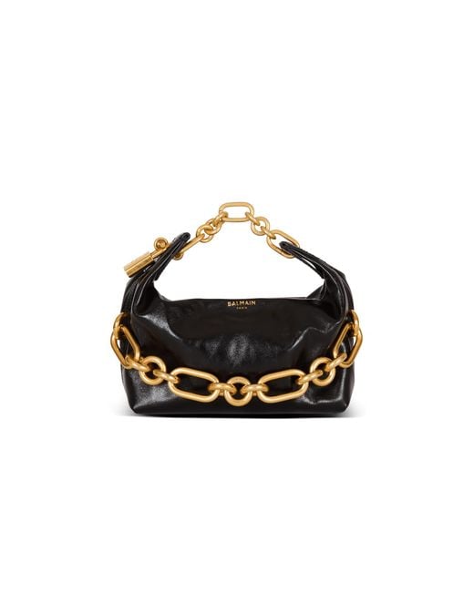 Balmain Black Sync Mini Bag