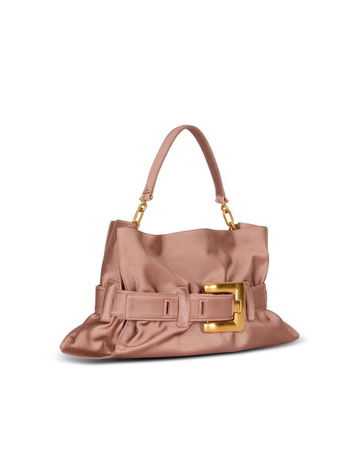 Borsa Anthem Medium di Balmain in Pink