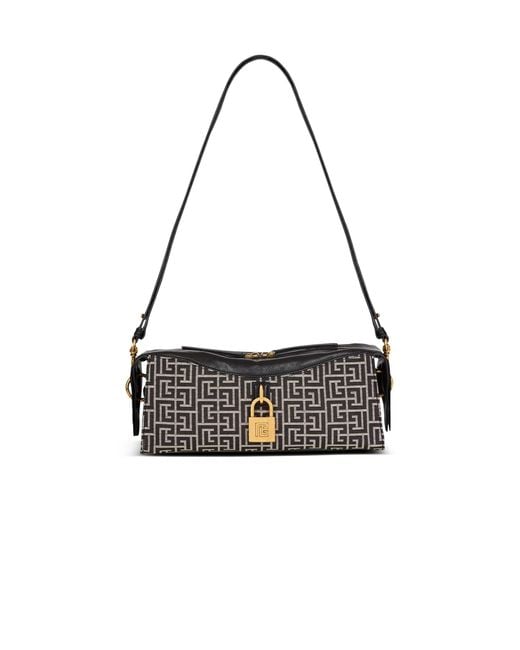 Balmain White Pulse Shoulder Bag for men