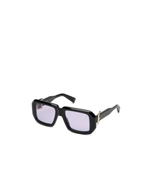 Balmain White Anthem-Ii Sunglasses