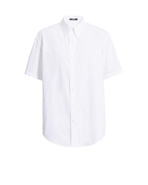 Balmain White Paris Shirt for men