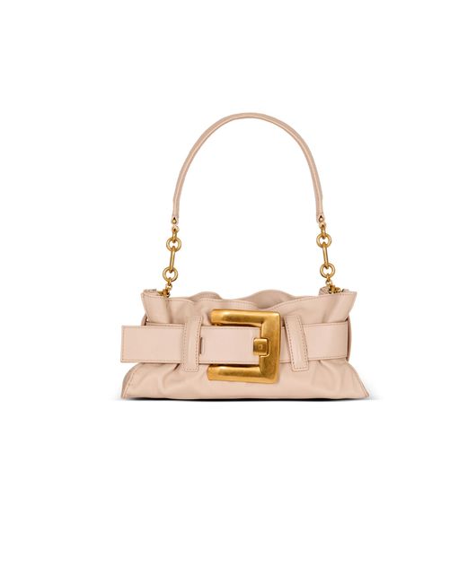 Balmain White Mini Anthem Bag