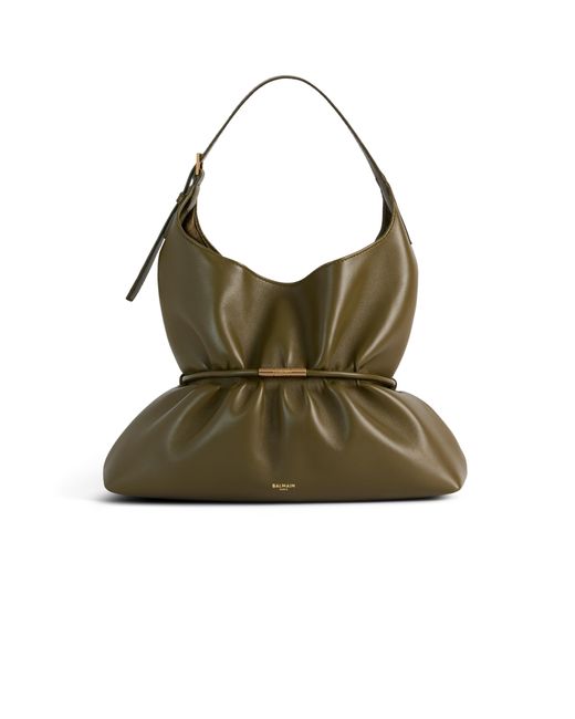 Balmain Green Sphynx Medium Bag