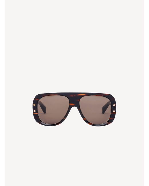 Balmain Brown Pulse Sunglasses