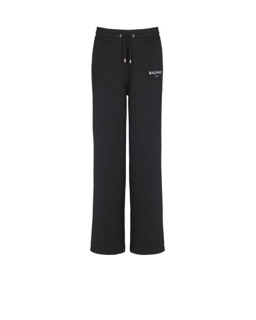 Balmain Black Jersey Joggers