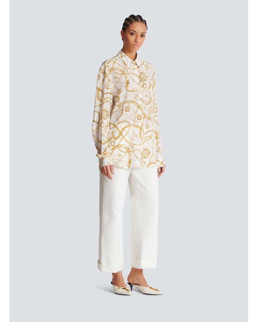 Camicia di Balmain in White