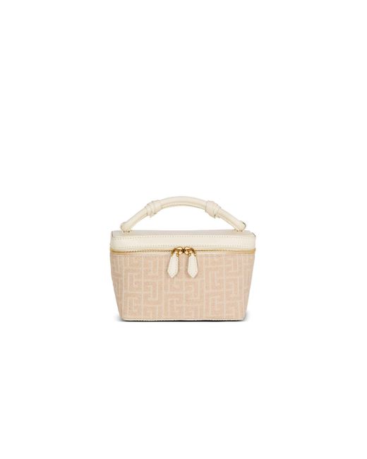 Balmain White B-Army Vanity Case