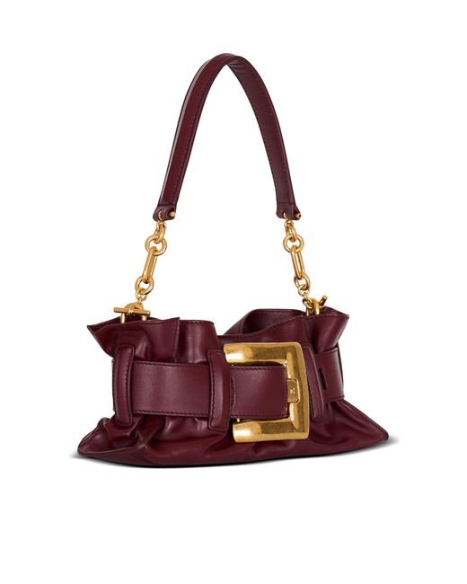Borsa Anthem Mini di Balmain in Red