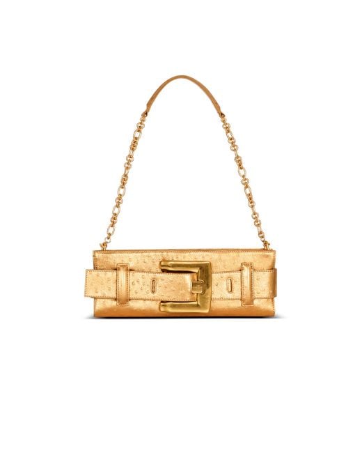 Pochette Anthem di Balmain in Metallic