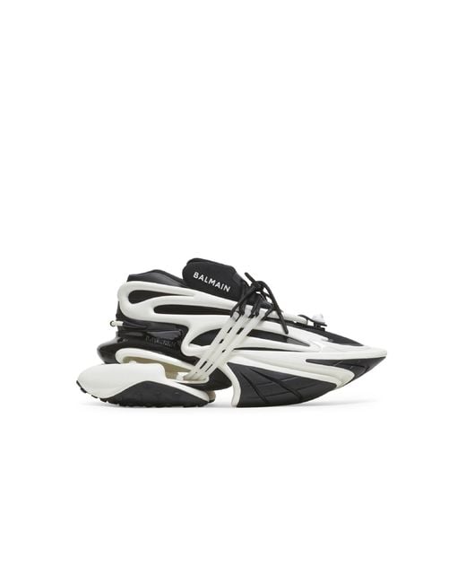 Balmain White Unicorn Sneakers