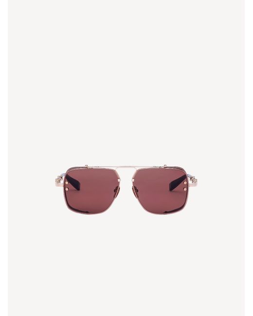 Balmain Purple Legend Sunglasses