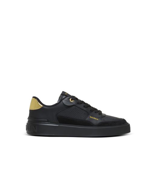 Balmain Black B-Court Flip Sneakers