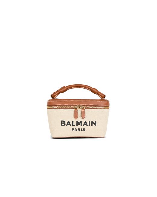 Balmain White B-Army Vanity Case