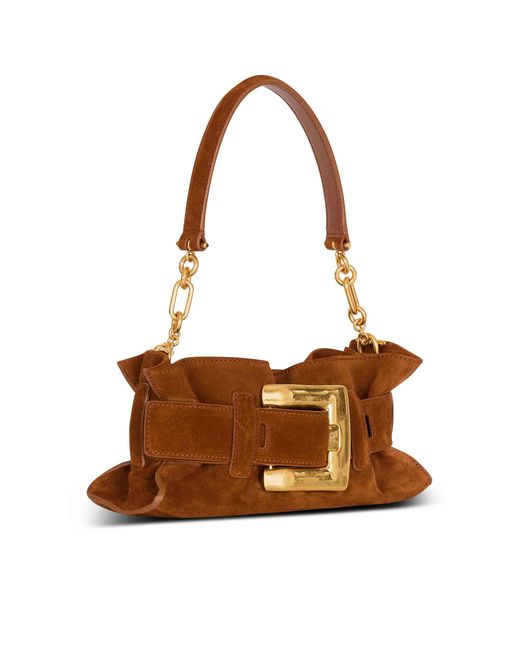 Borsa Anthem Mini di Balmain in White